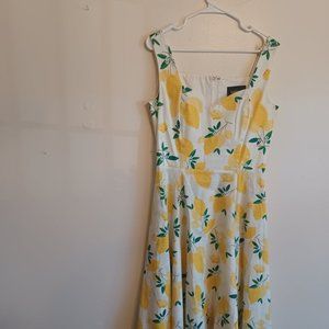 Collectif  X Modcloth Zesty Lemon Dress